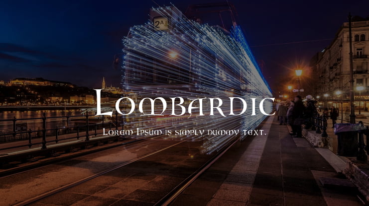 Lombardic Font