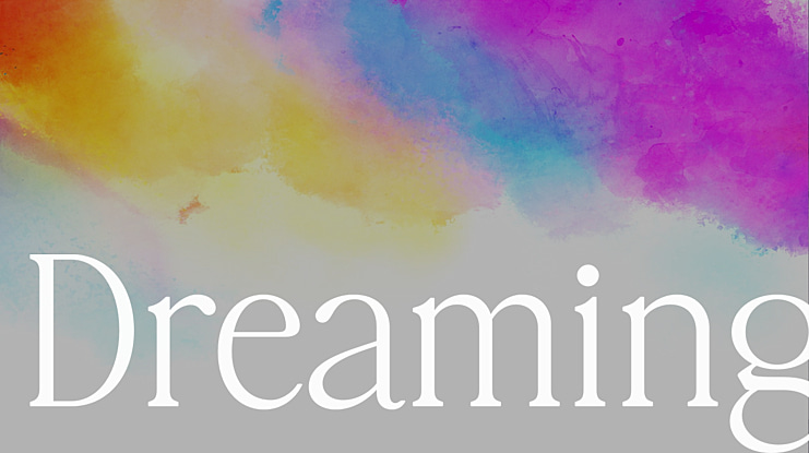 Dreaming Font