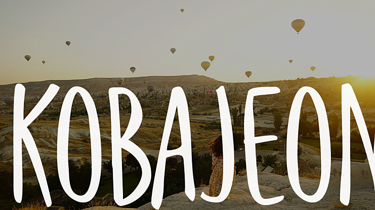 Kobajeon Font