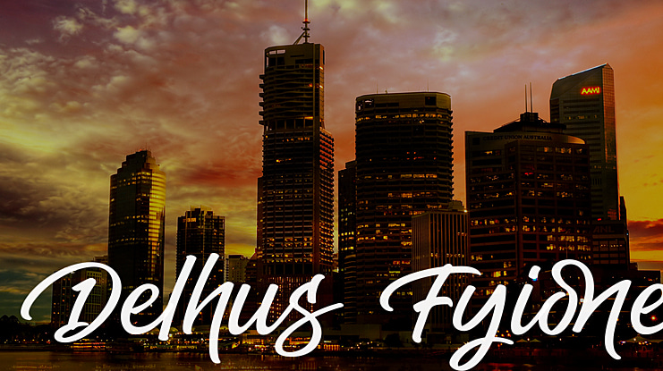Delhus Fyione Font
