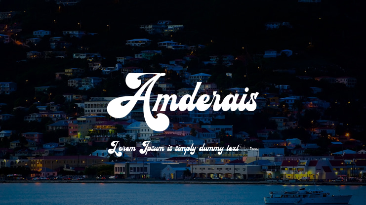 Amderais Font