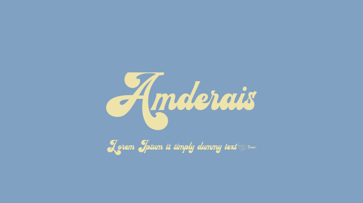 Amderais Font
