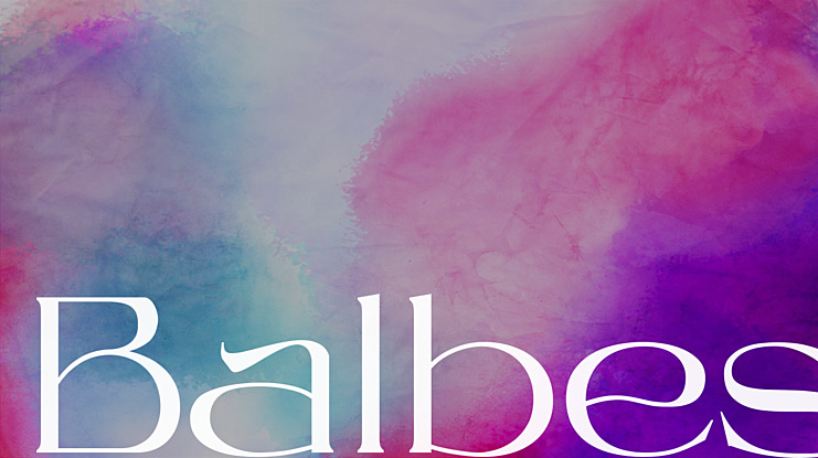 Balbes Font