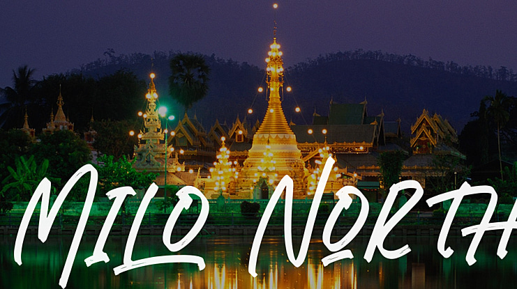 Milo North Font