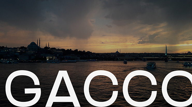 GACCO Font