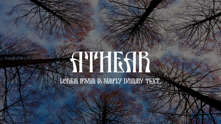 ATHEAR Font