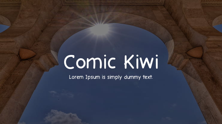 Comic Kiwi Font