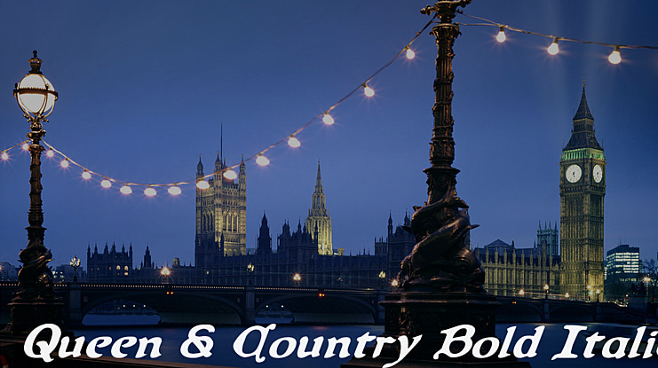 Queen & Country Font Family