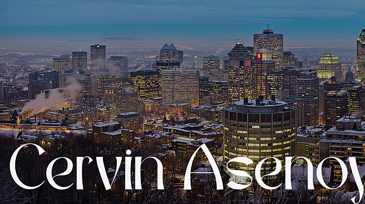 Cervin Asenoy Font