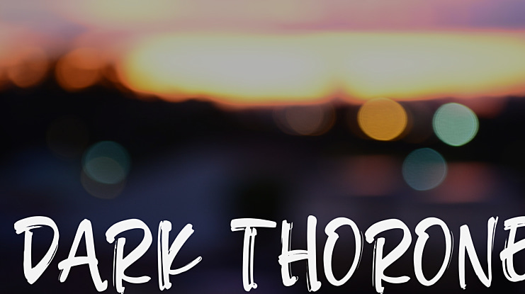 DARK THORONE Font