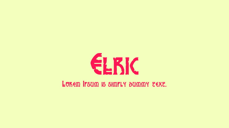 Elric Font