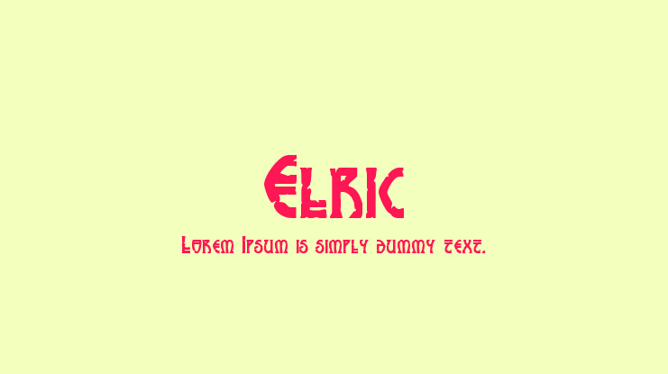 Elric Font