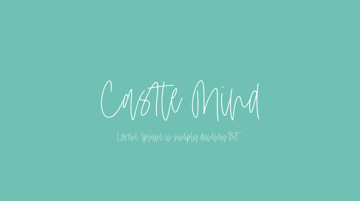 Castle Mind Font