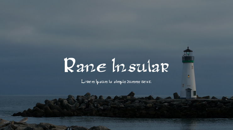 Rane Insular Font