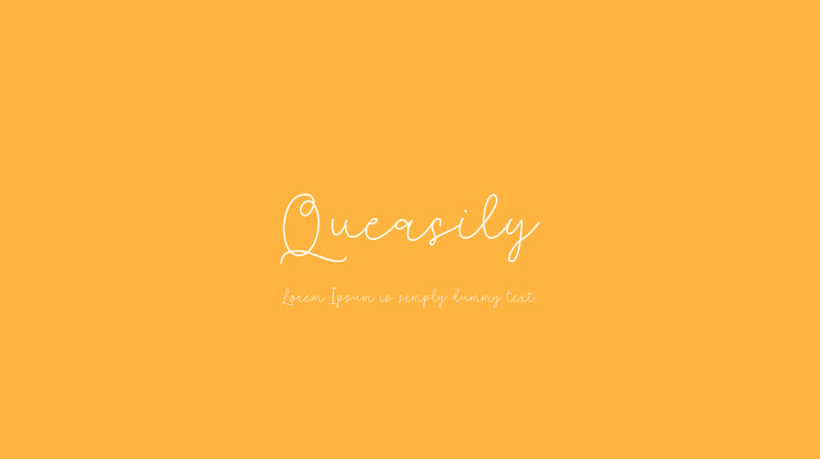 Queasily Font
