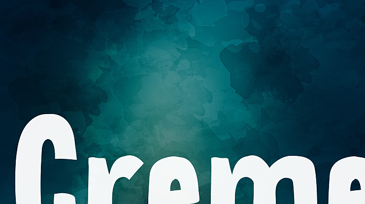Creme Font
