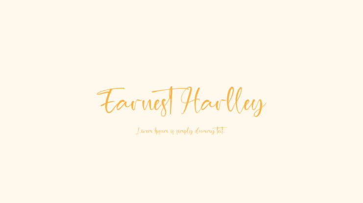 Earnest Harlley Font