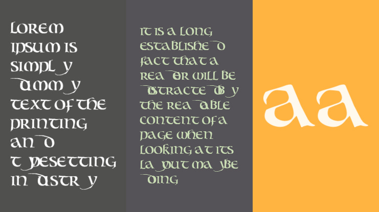 Bouwsma Uncial Font