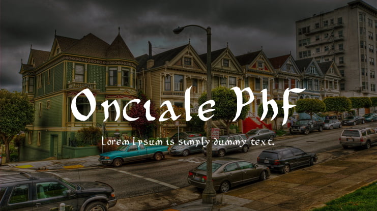 Onciale PhF Font