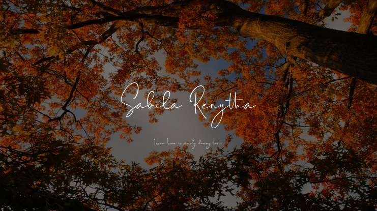 Sabila Renytha Font