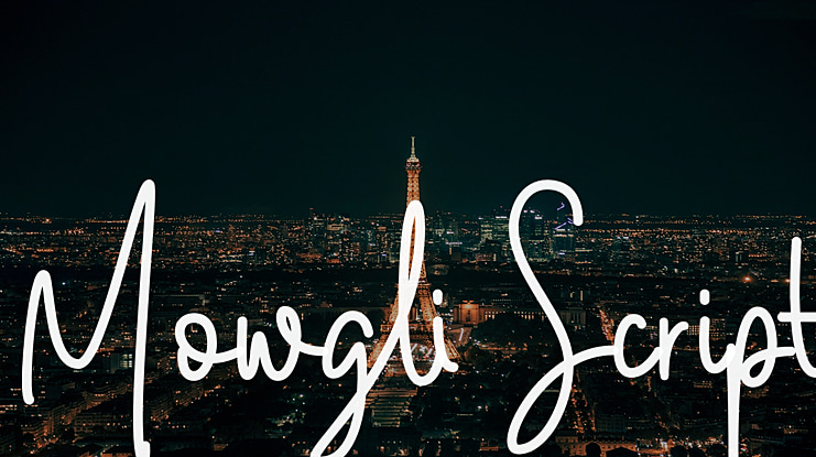 Mowgli Script Font