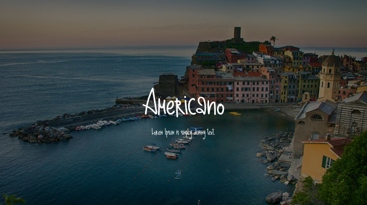 Americano Font