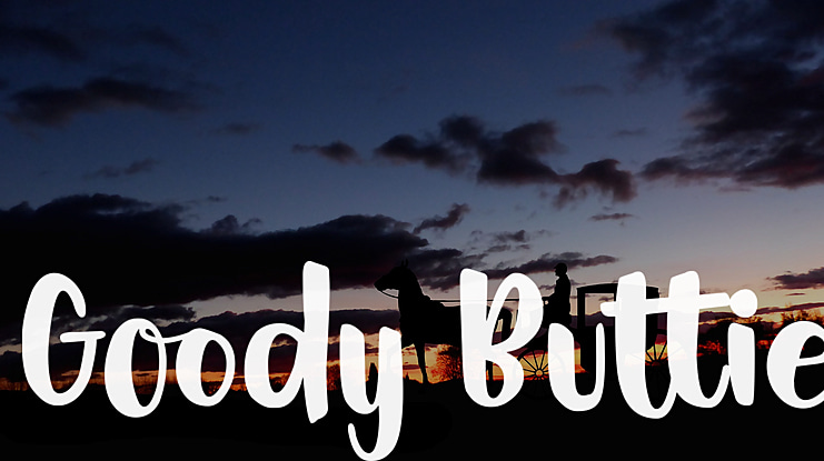 Goody Buttie Font