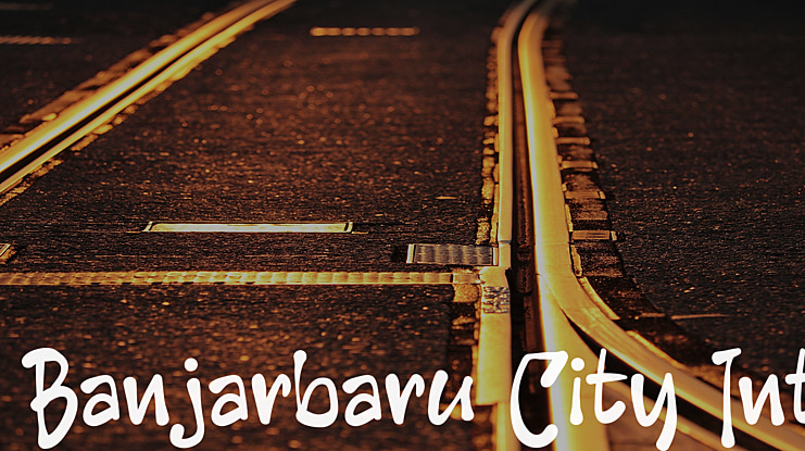 Banjarbaru City Int Font
