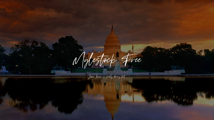 Mylestock Free Font