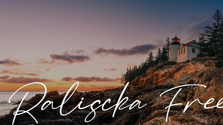 Raliscka Free Font
