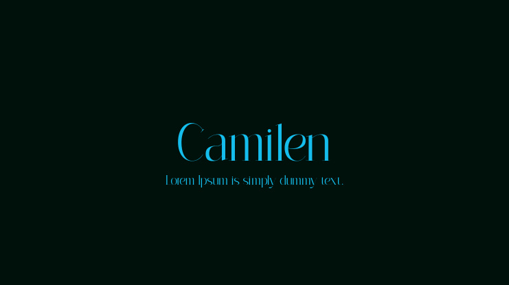 Camilen Font