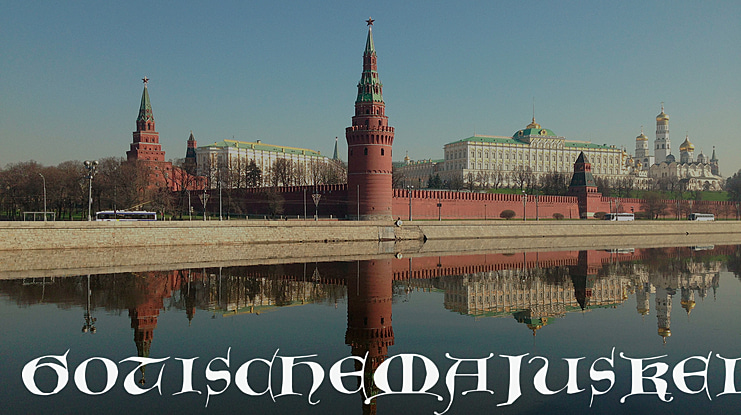 Gotische Majuskel Font