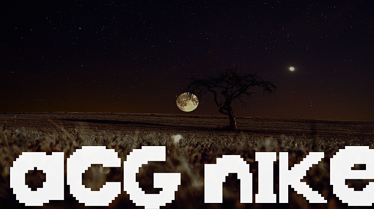 ACG Font