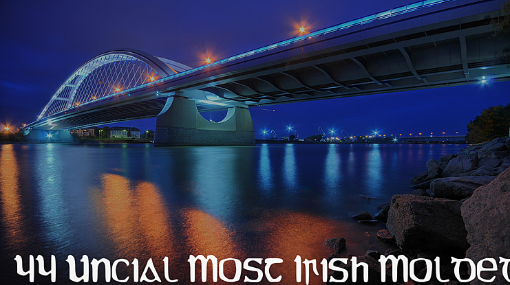 YY Uncial Most Irish Font Family