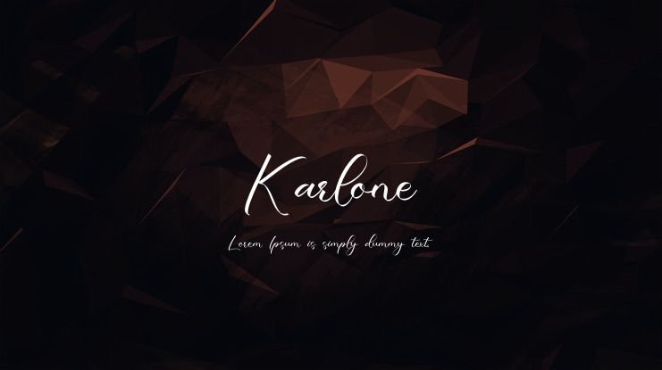 Karlone Font