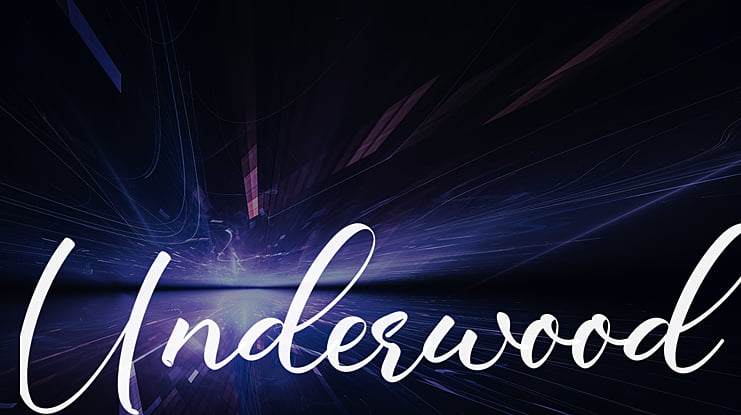 Underwood Font
