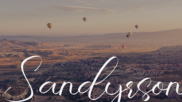 Sandyrson Font