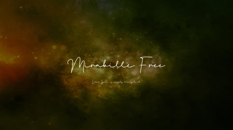 Mirabille Free Font