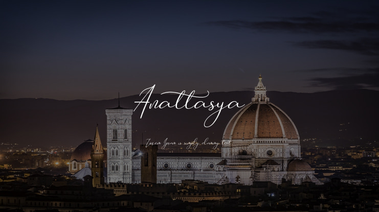 Anattasya Font