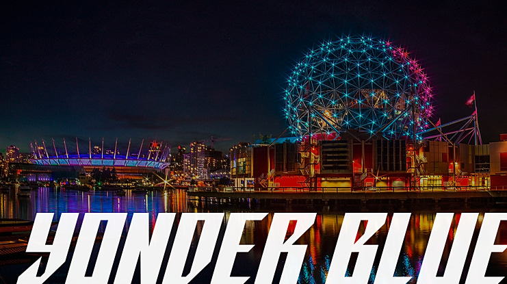 Yonder Blue Font Family