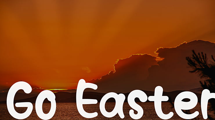 Go Easter Font