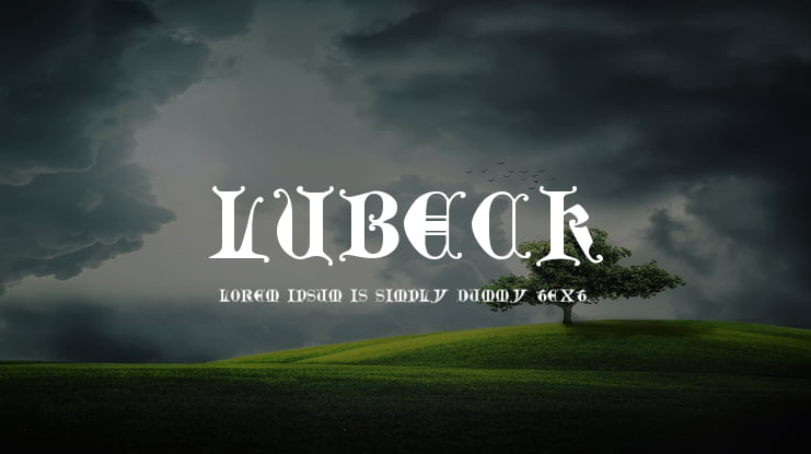 Lubeck Font