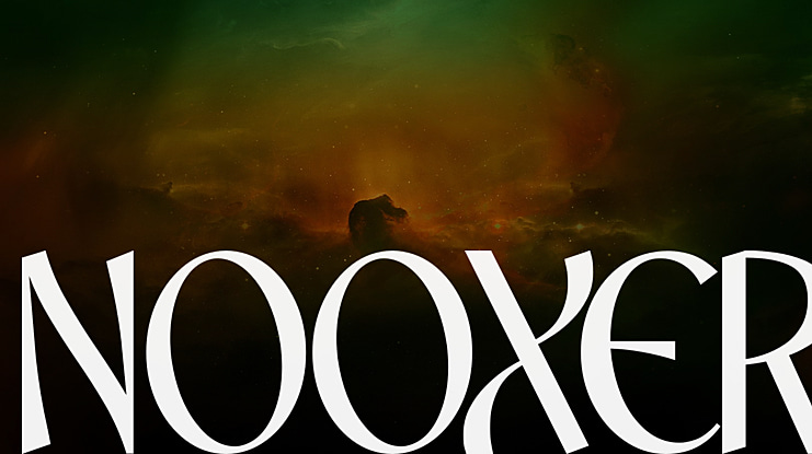 NOOXER Font