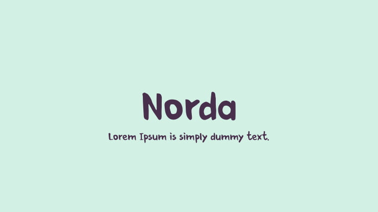 Norda Font