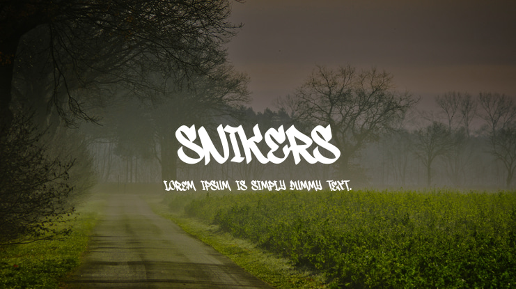 Snikers Font