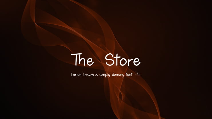 The  Store Font