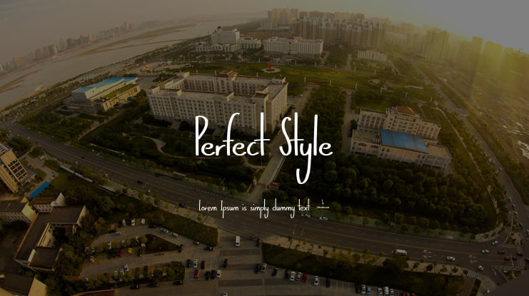 Perfect Style Font