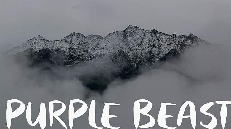 Purple Beast Font