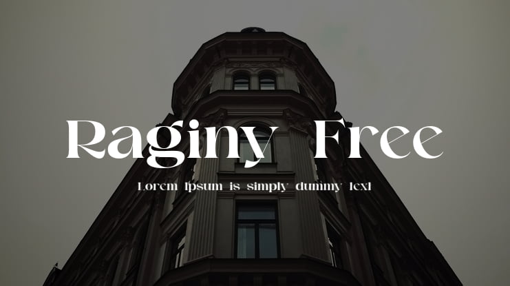 Raginy Free Font Family