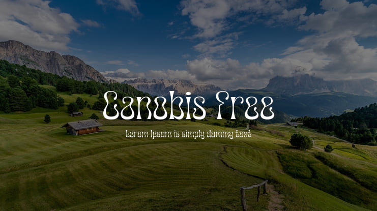 Canobis Free Font
